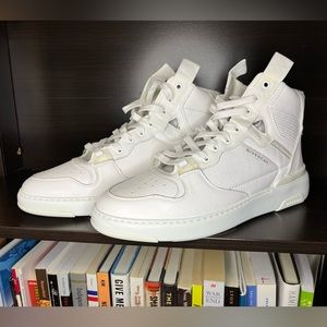 Givenchy White Wing High Top Sneakers (UK 43)